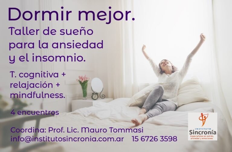dormir mejor sincronía