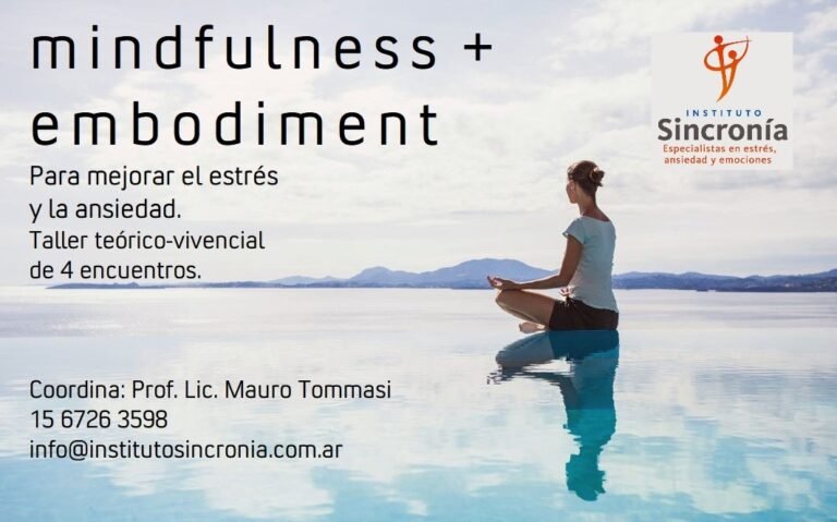 mindfulness + embodiment Sincronía 2